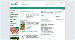 Desktop Screenshot of fitlife.cz