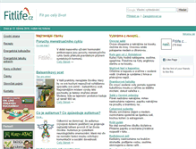 Tablet Screenshot of fitlife.cz